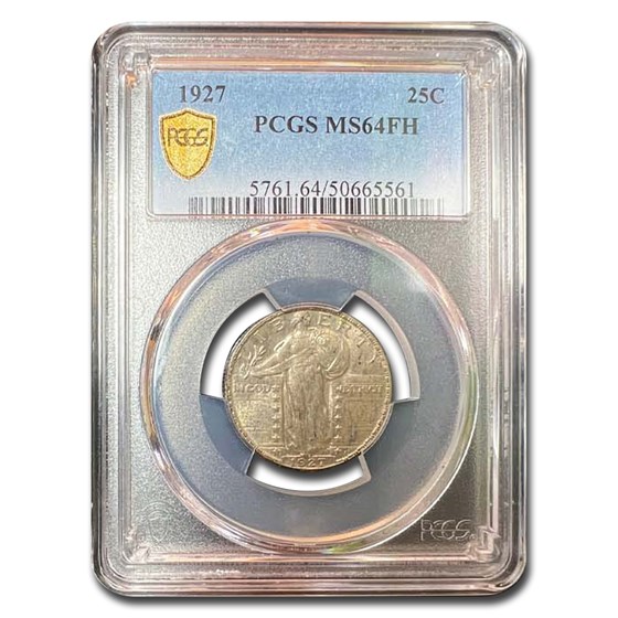 1927 Standing Liberty Quarter MS-64 PCGS (FH) 1927 Standing Liberty Quarter MS-64 PCGS (FH)